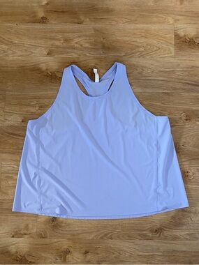 Athleta Lavender/Blue Racerback Women's Workout Tank 2X XXL Soft Superb Condtn